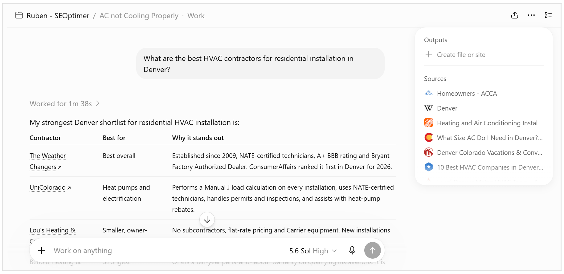 Best HVAC contractors Denver